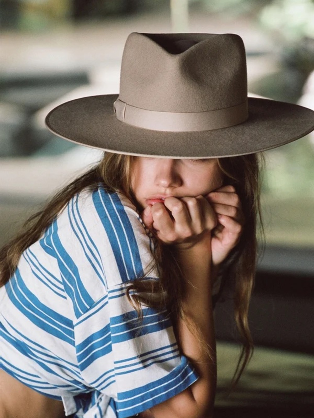 Lack of Color Fawn Rancher Fedora Hat